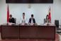 中心召开专题会议，传达学习有关会议精神